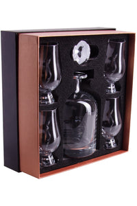 Glencairn, Presentation Box - Iona Decanter and 4 Glencairn Original Glasses