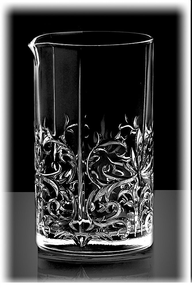Glencairn Crystal Paris Cut Cocktail Mixer